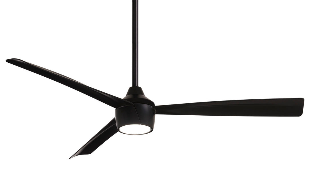 Minka Aire Skinnie DC Outdoor Ceiling Fan with 20W LED Dimmable Light and Remote Control