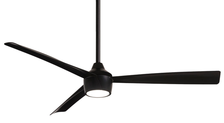 Minka Aire Skinnie DC Outdoor Ceiling Fan with 20W LED Dimmable Light and Remote Control