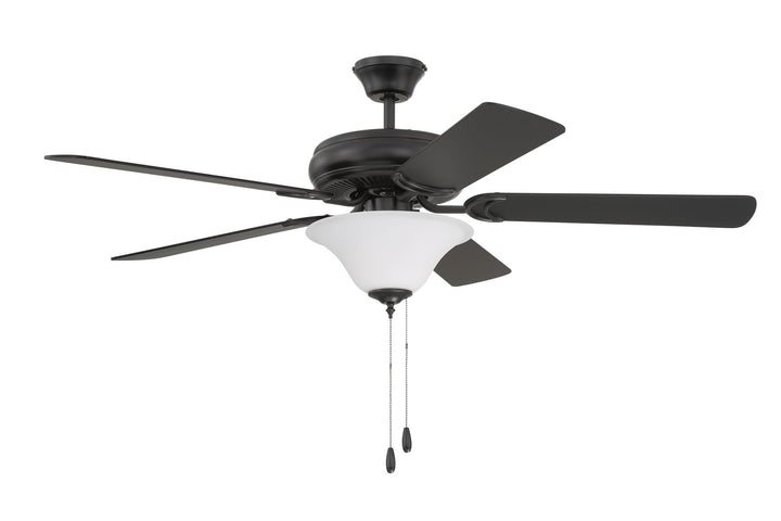 Craftmade Decorator's Choice 52" Pull Chain Ceiling Fan with Dimmable LED Light