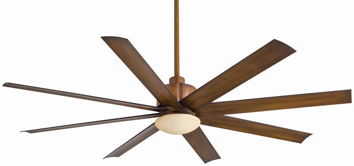 Minka Aire Slipstream 65" Outdoor DC Ceiling Fan with 18W Dimmable LED Light and Remote Control