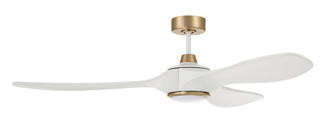 Craftmade Envy Indoor/Outdoor Smart DC Ceiling Fan with 18W LED and Remote