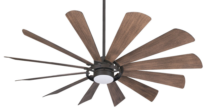 Minka Aire Windmolen 65" Smart Outdoor DC Ceiling Fan with 40W LED and Remote