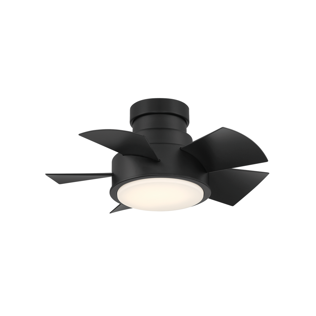 Modern Forms Fan Vox Flush Smart Outdoor DC Ceiling Fan with 23.5W CCT LED and Remote