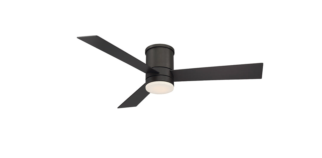 Modern Forms Fan Axis Smart Outdoor DC Flushmount Ceiling Fan with 19.5W CCT LED and Remote