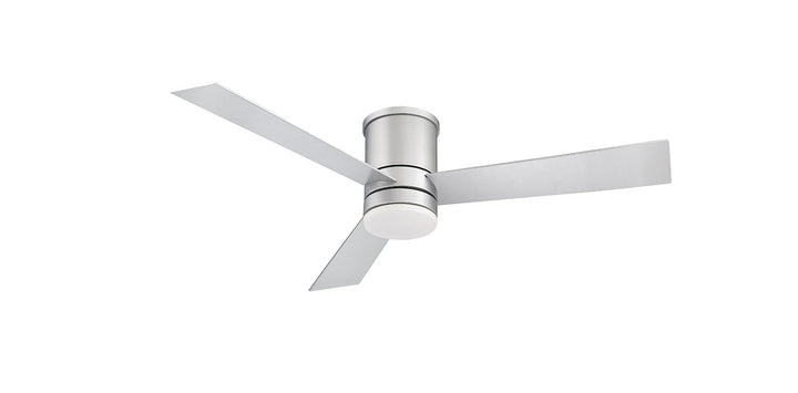 Modern Forms Fan Axis Smart Outdoor DC Flushmount Ceiling Fan with 19.5W CCT LED and Remote