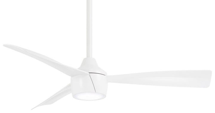 Minka Aire Skinnie DC Outdoor Ceiling Fan with 20W LED Dimmable Light and Remote Control