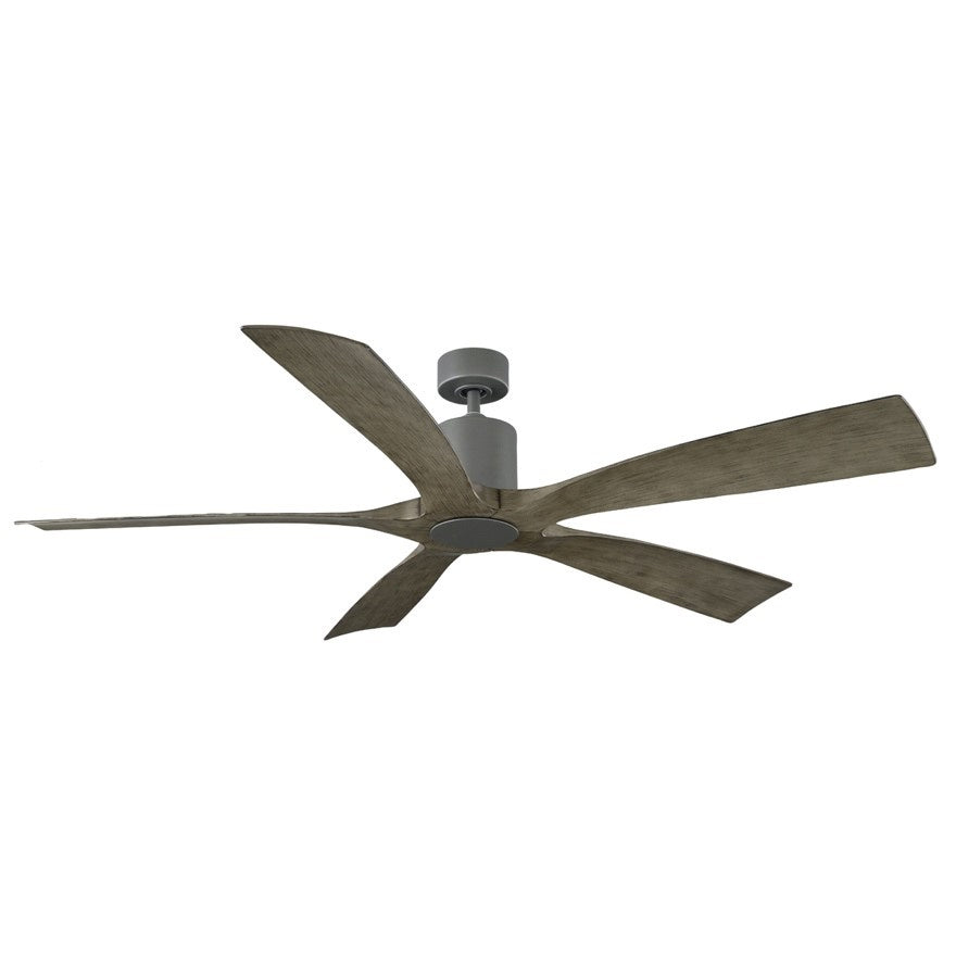 Modern Forms Fan Aviator 5 Smart Outdoor DC Ceiling Fan with 19.5W CCT LED and Remote