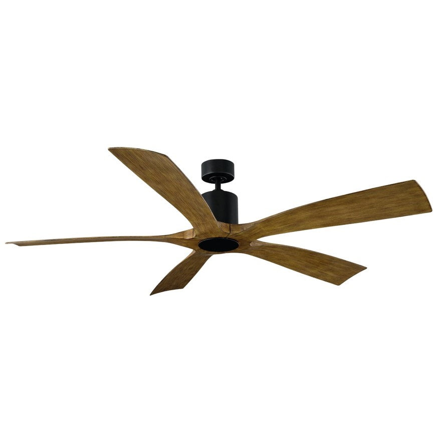 Modern Forms Fan Aviator 5 Smart Outdoor DC Ceiling Fan with 19.5W CCT LED and Remote