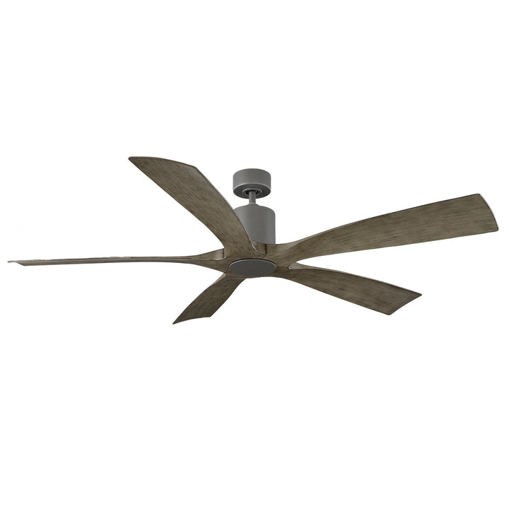 Modern Forms Fan Aviator 5 Smart Outdoor DC Ceiling Fan with 19.5W CCT LED and Remote