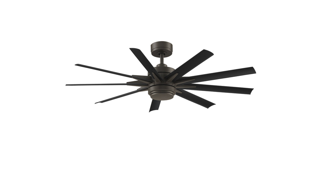 Fanimation Odyn 56" DC Indoor/Outdoor Mix & Match Ceiling Fan with 18W LED Light and Remote Control