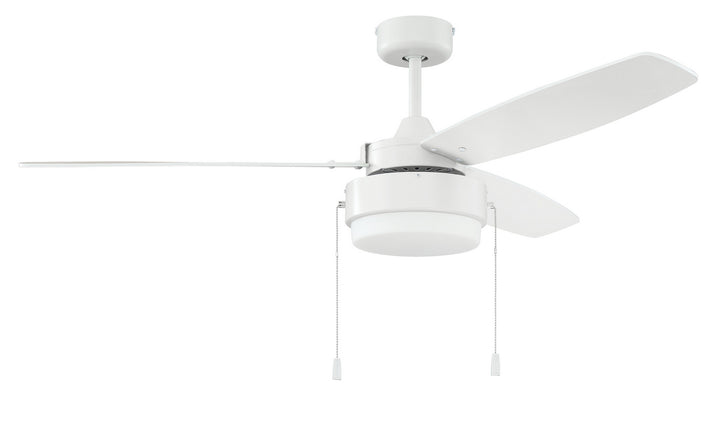 Craftmade Intrepid 52" Pull Chain Ceiling Fan with 9W LED Light