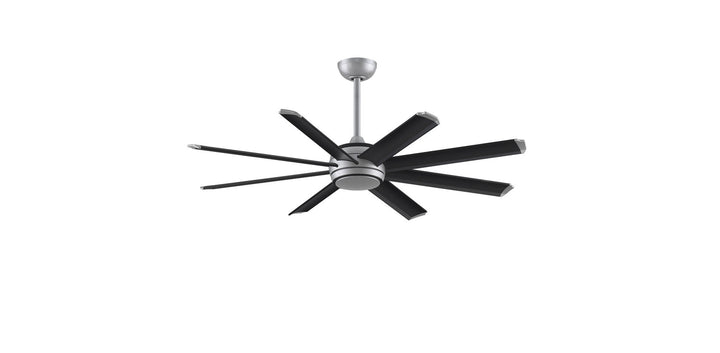 Fanimation Stellar 72" Indoor/Outdoor DC Mix & Match Ceiling Fan with 18W LED Light and Remote Control