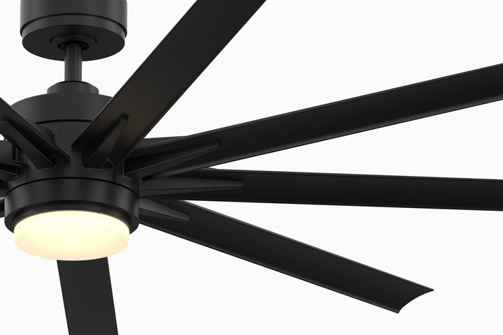 Fanimation Odyn 64" DC Indoor/Outdoor Mix & Match Ceiling Fan with 18W LED Light and Remote Control