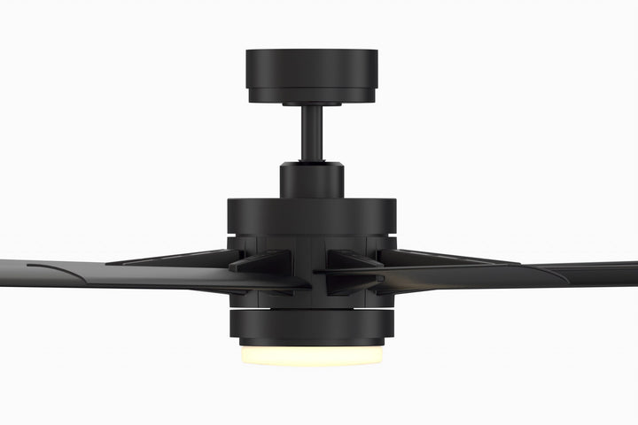 Fanimation Odyn 56" DC Indoor/Outdoor Mix & Match Ceiling Fan with 18W LED Light and Remote Control