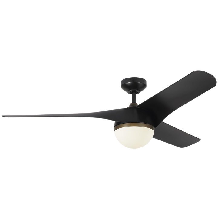 Visual Comfort Akova 56" Indoor/Outdoor DC Ceiling Fan with 20W LED Light plus Remote
