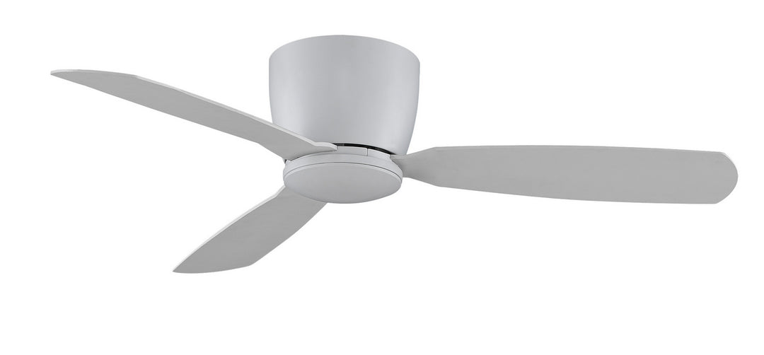 Fanimation Hugh 44" AC Indoor/Outdoor Flushmount Ceiling Fan with 18W LED Light and Remote Control
