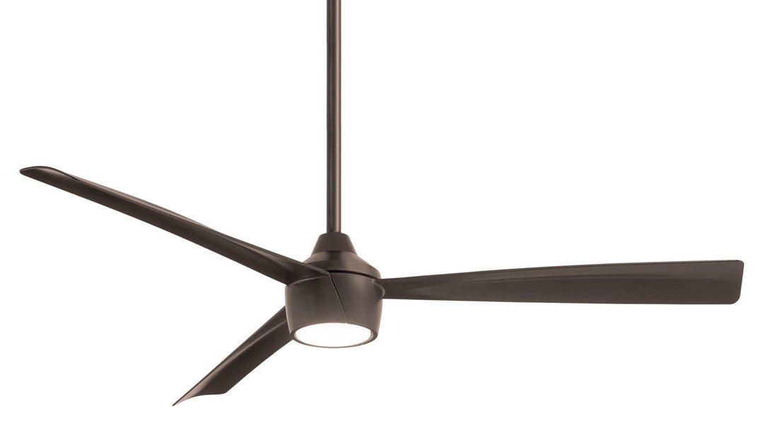 Minka Aire Skinnie DC Outdoor Ceiling Fan with 20W LED Dimmable Light and Remote Control