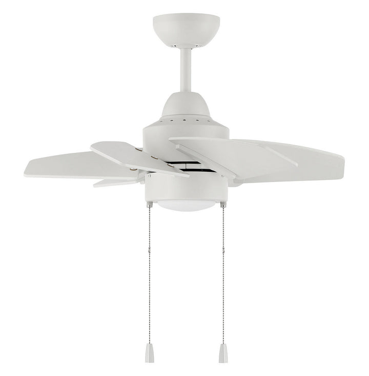Craftmade Propel II 24" Indoor/Outdoor Pull Chain Ceiling Fan with 12W LED