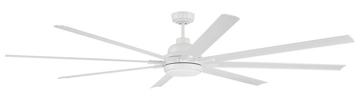 Craftmade Rush Smart Outdoor DC Ceiling Fan with 20W LED Light and Remote