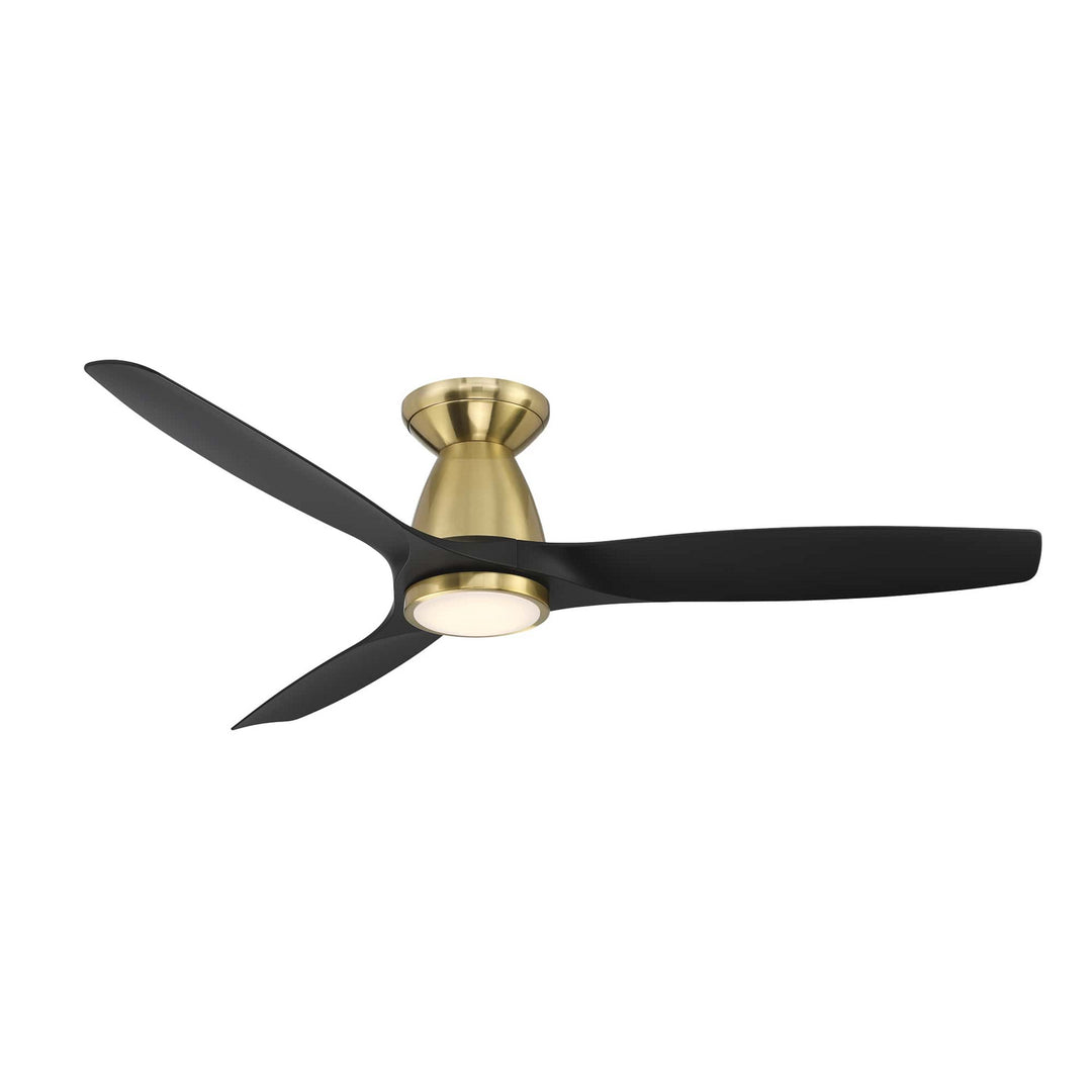 Modern Forms Fans Skylark 54" Flushmount Smart Outdoor DC Ceiling Fan with 19.5W CCT LED and Remote Control