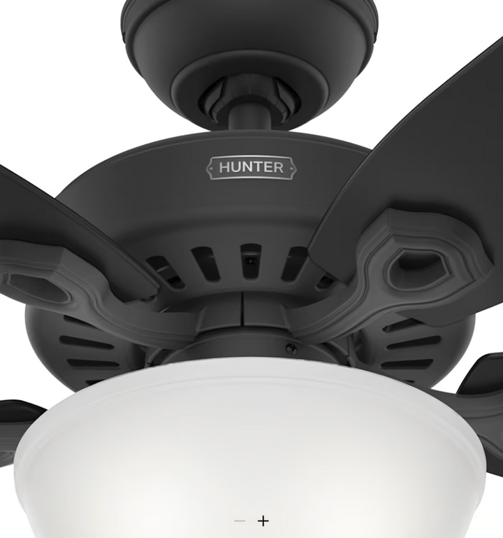 Hunter Fan Builder Deluxe 52" Indoor Pull Chain Ceiling Fan with 9W LED