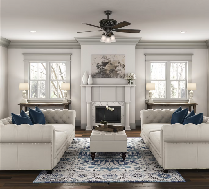 Hunter Fan Promenade 54" Indoor DC Ceiling Fan with 27W LED and Remote