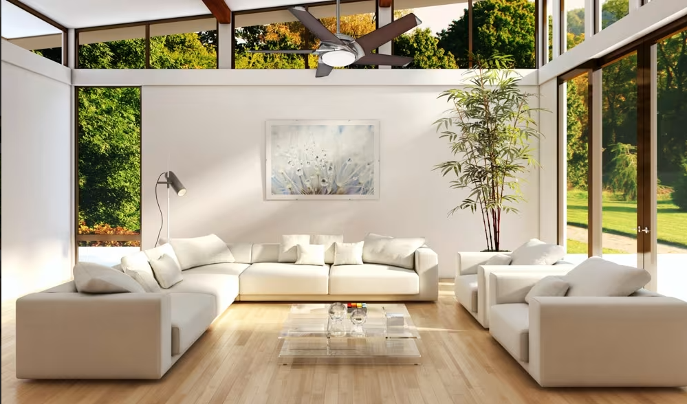 Casablanca Stealth 54" Indoor DC Ceiling Fan with 16W LED and Remote