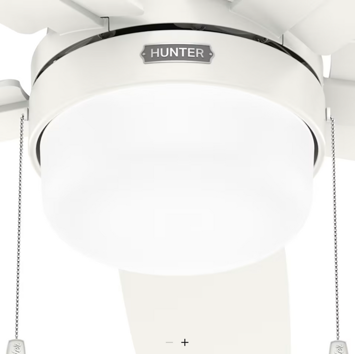 Hunter Fan Anisten Pull Chain Ceiling Fan with 13W LED