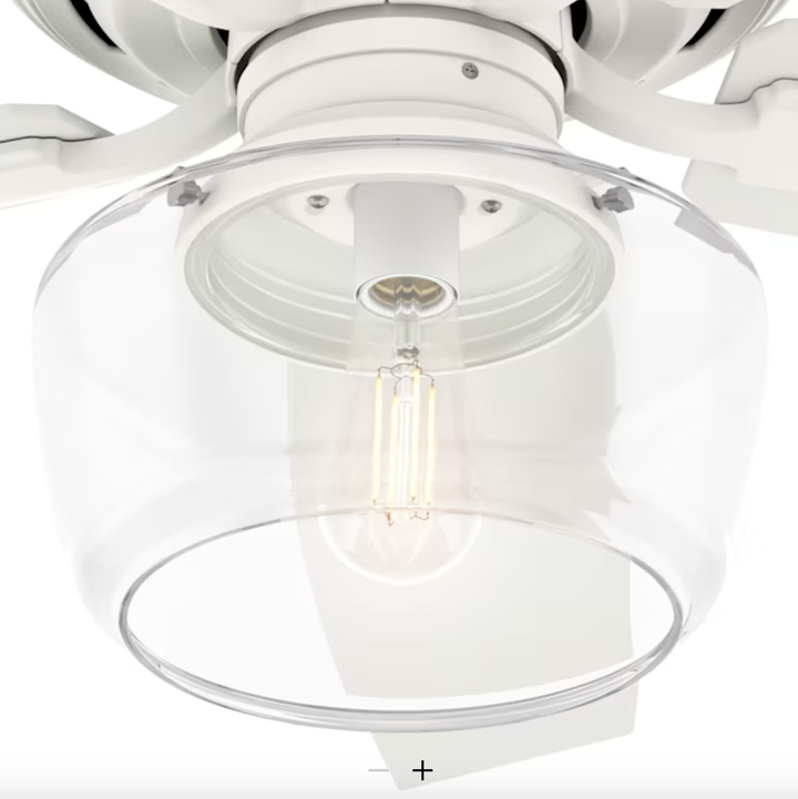 Hunter Fan Bennett 52" Indoor Ceiling Fan with 5W LED and Remote