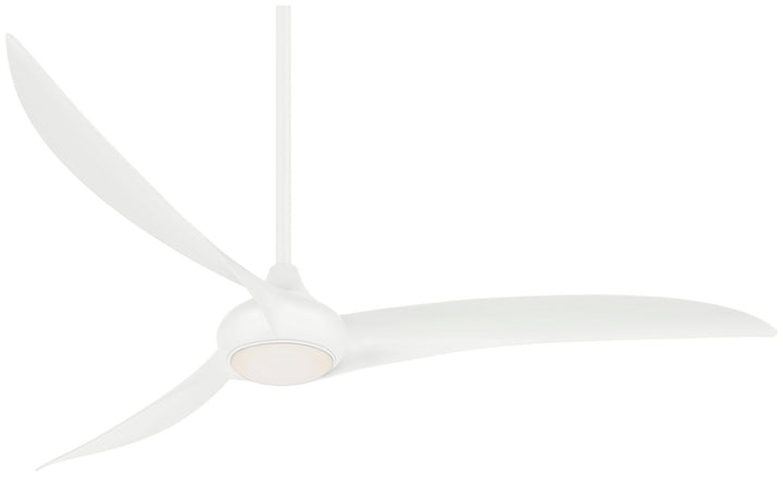 Minka Aire Light Wave Ceiling Fan with LED Light and Hand Held Remote