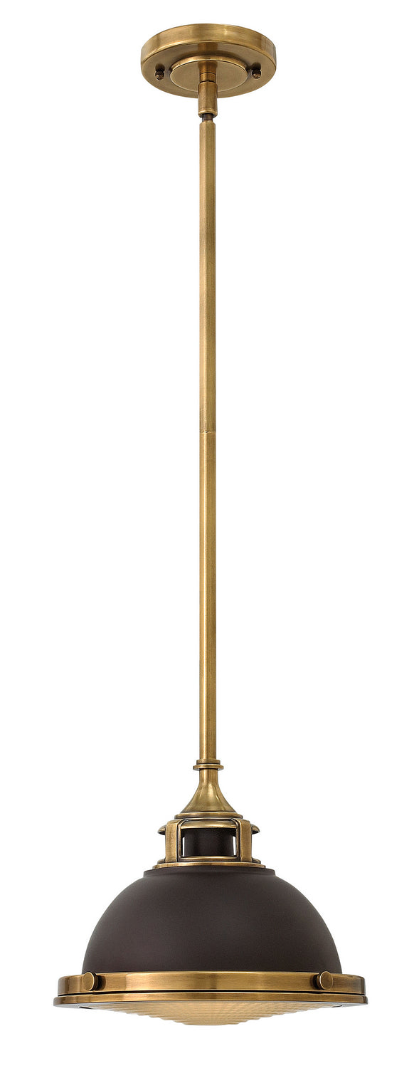 Amelia LED Pendant in Buckeye Bronze