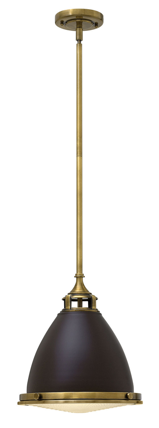 Amelia LED Pendant in Buckeye Bronze