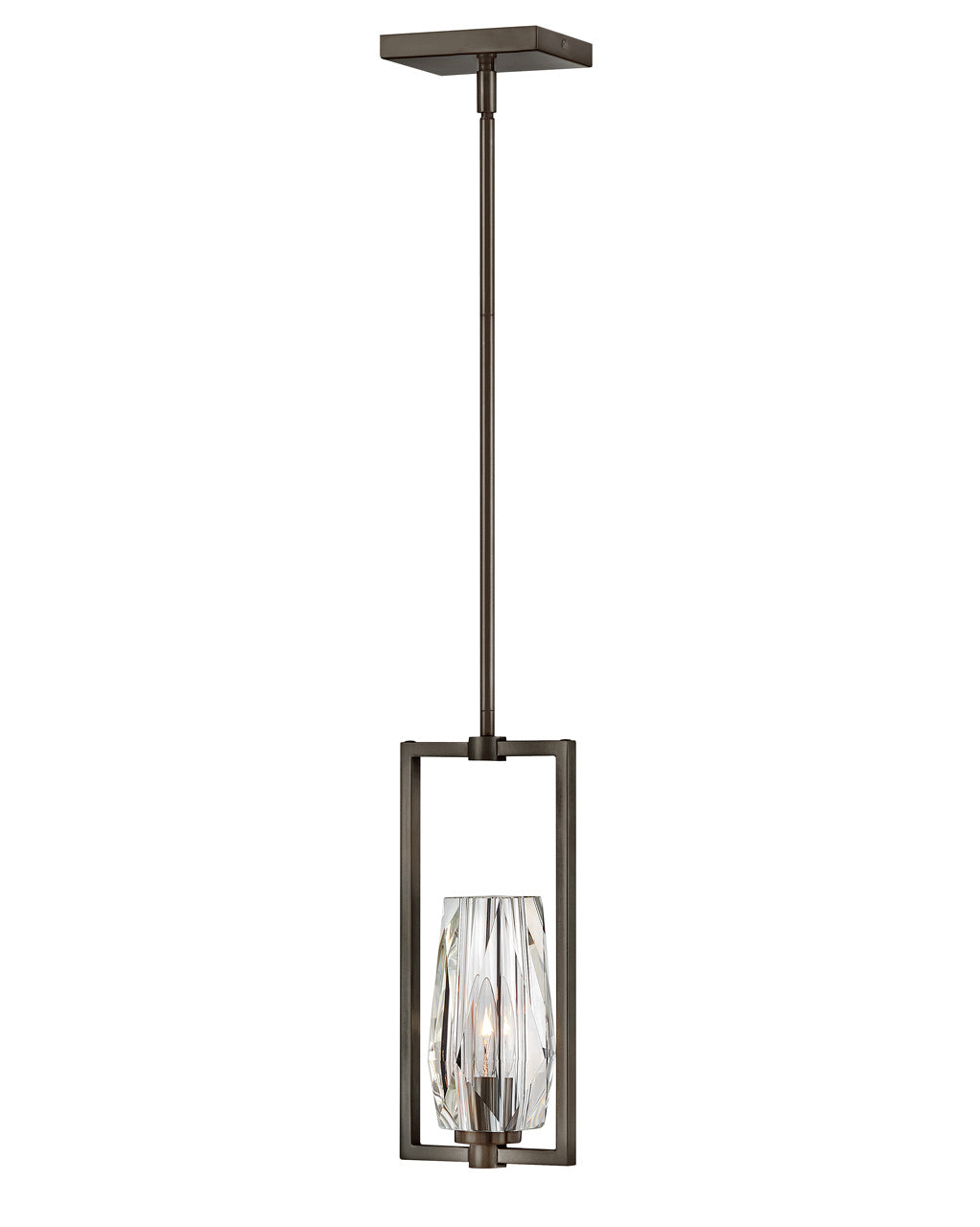 Ana LED Pendant in Black Oxide