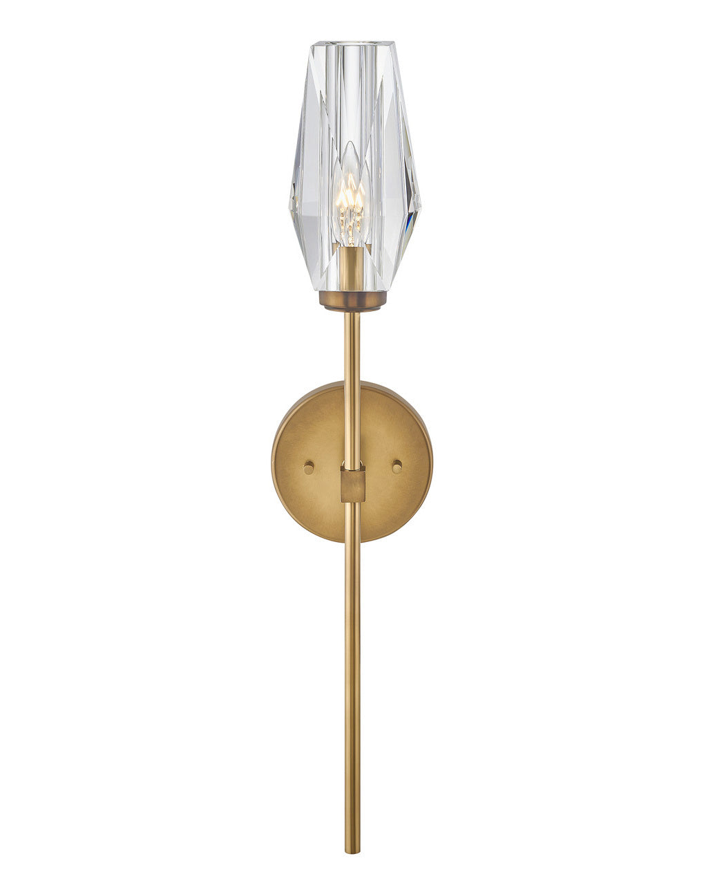 Ana LED Wall Sconce in Heritage Brass