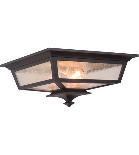 Argent Three Light Flushmount in Midnight
