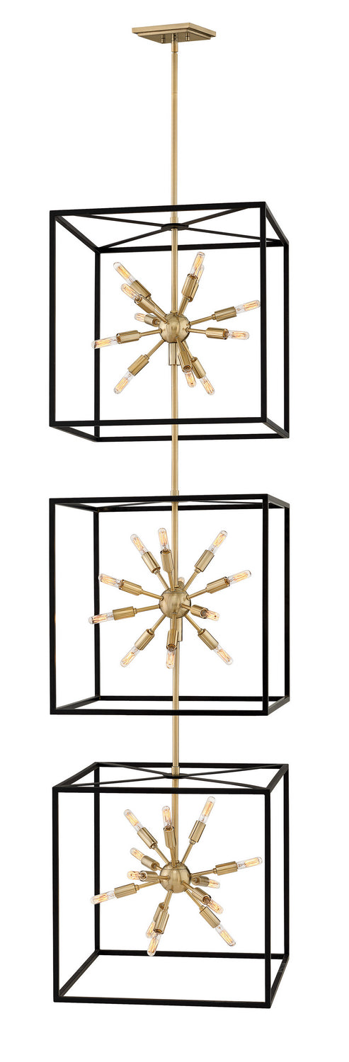 Aros LED Chandelier in Black