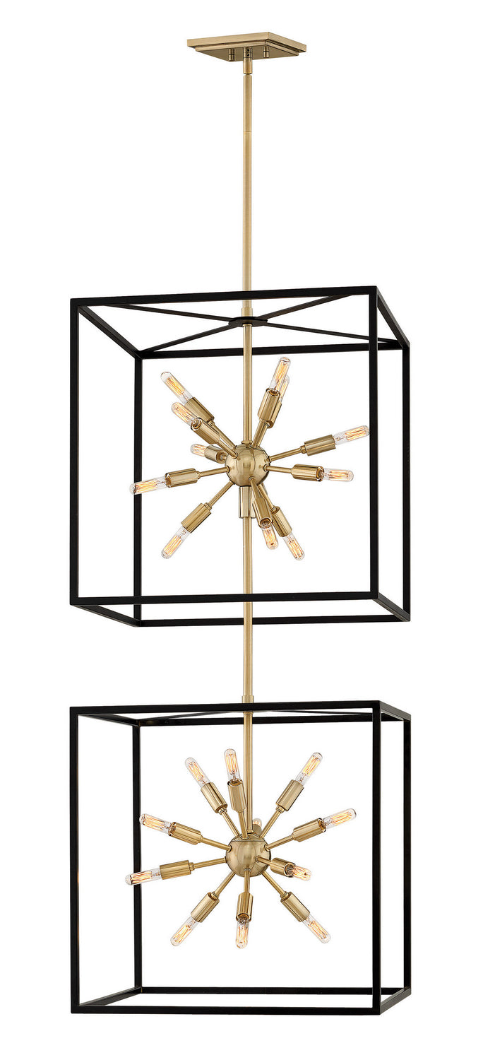 Aros LED Chandelier in Black