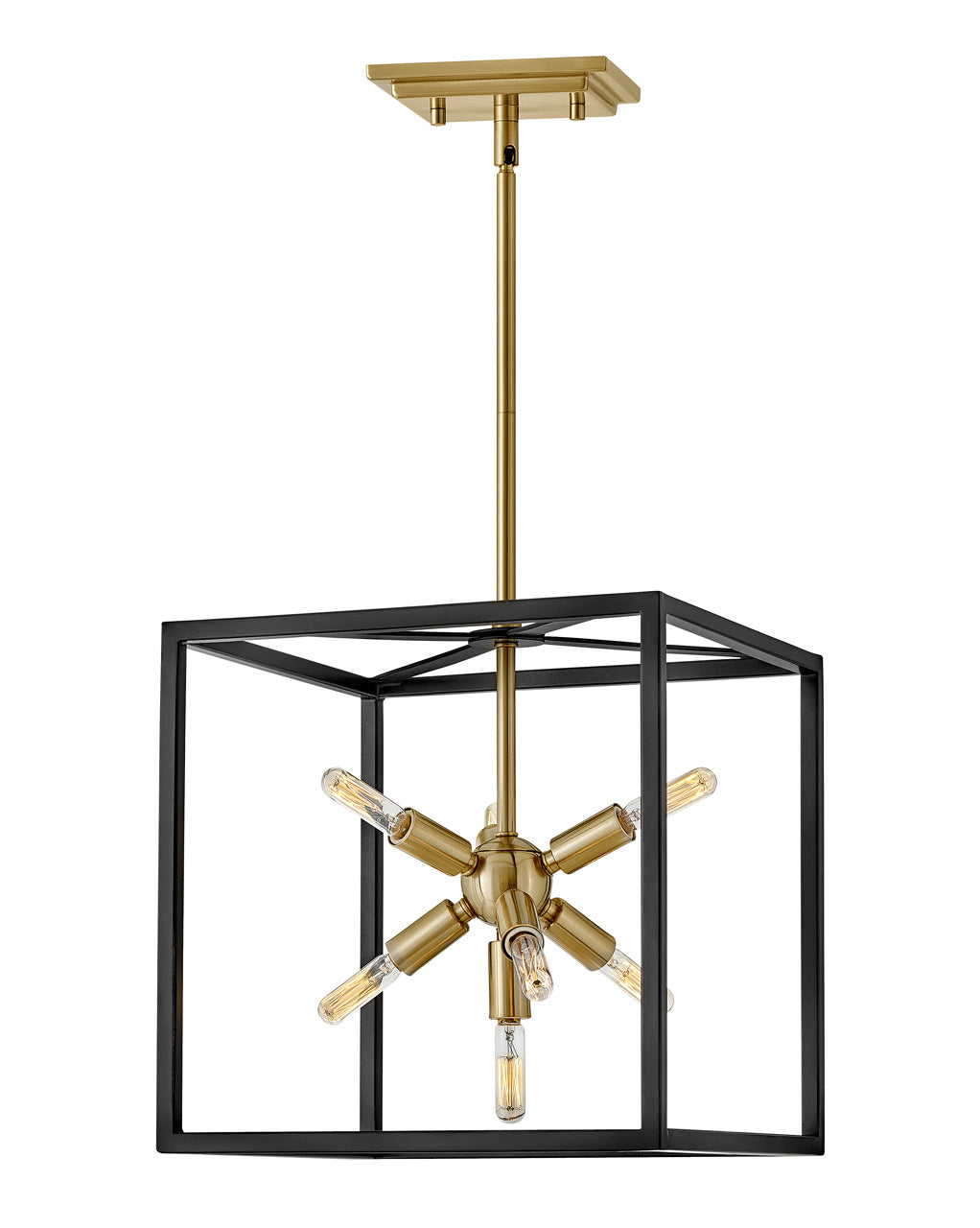Aros LED Pendant in Black