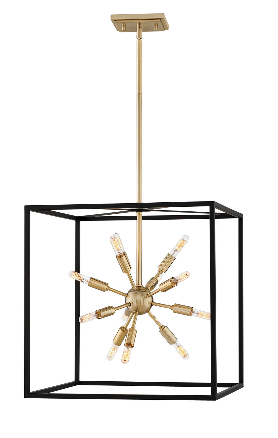 Aros LED Pendant in Black