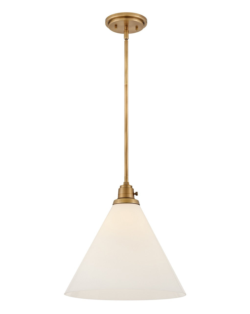 Arti LED Pendant in Heritage Brass
