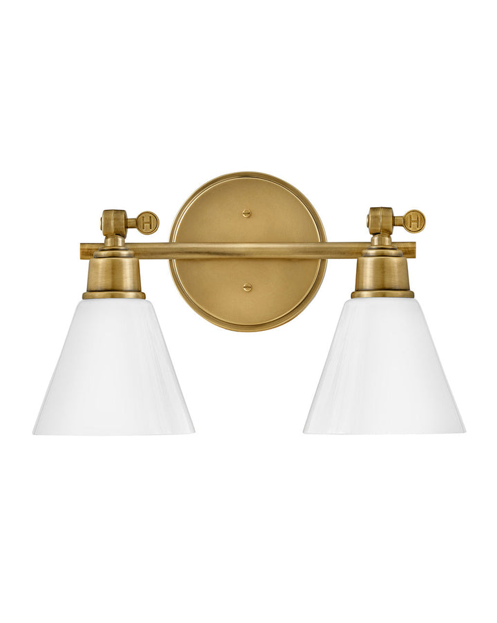Arti LED Vanity in Heritage Brass