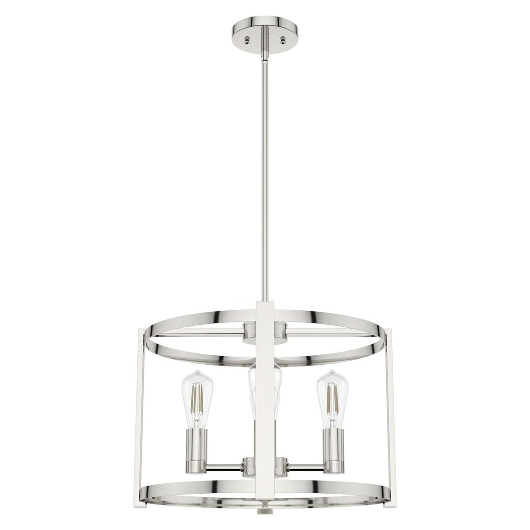 Astwood Four Light Chandelier in Polished Nickel