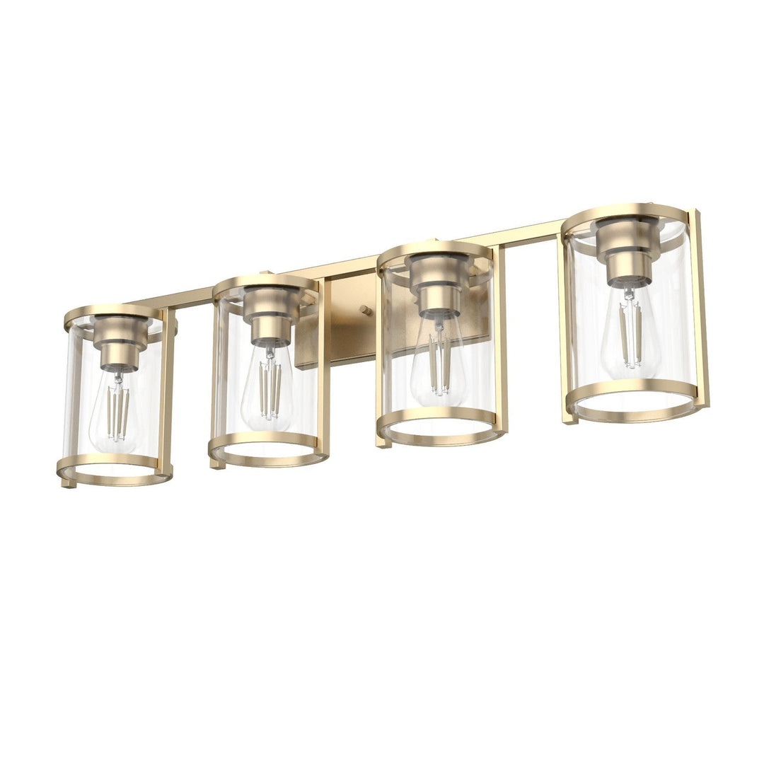 Astwood Four Light Vanity in Alturas Gold