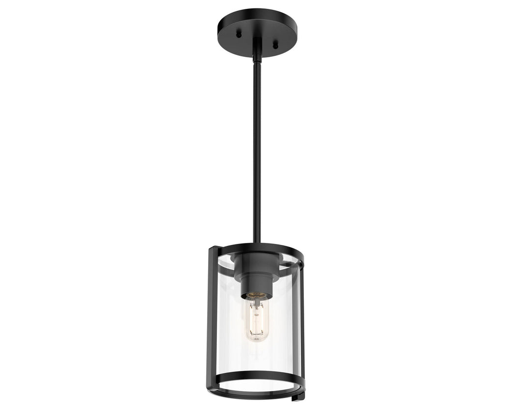 Astwood One Light Mini Pendant in Matte Black
