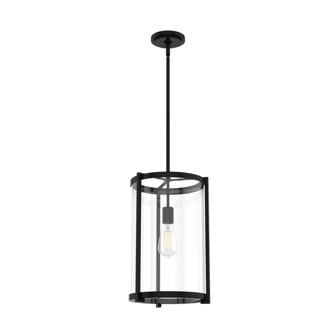 Astwood One Light Pendant in Matte Black