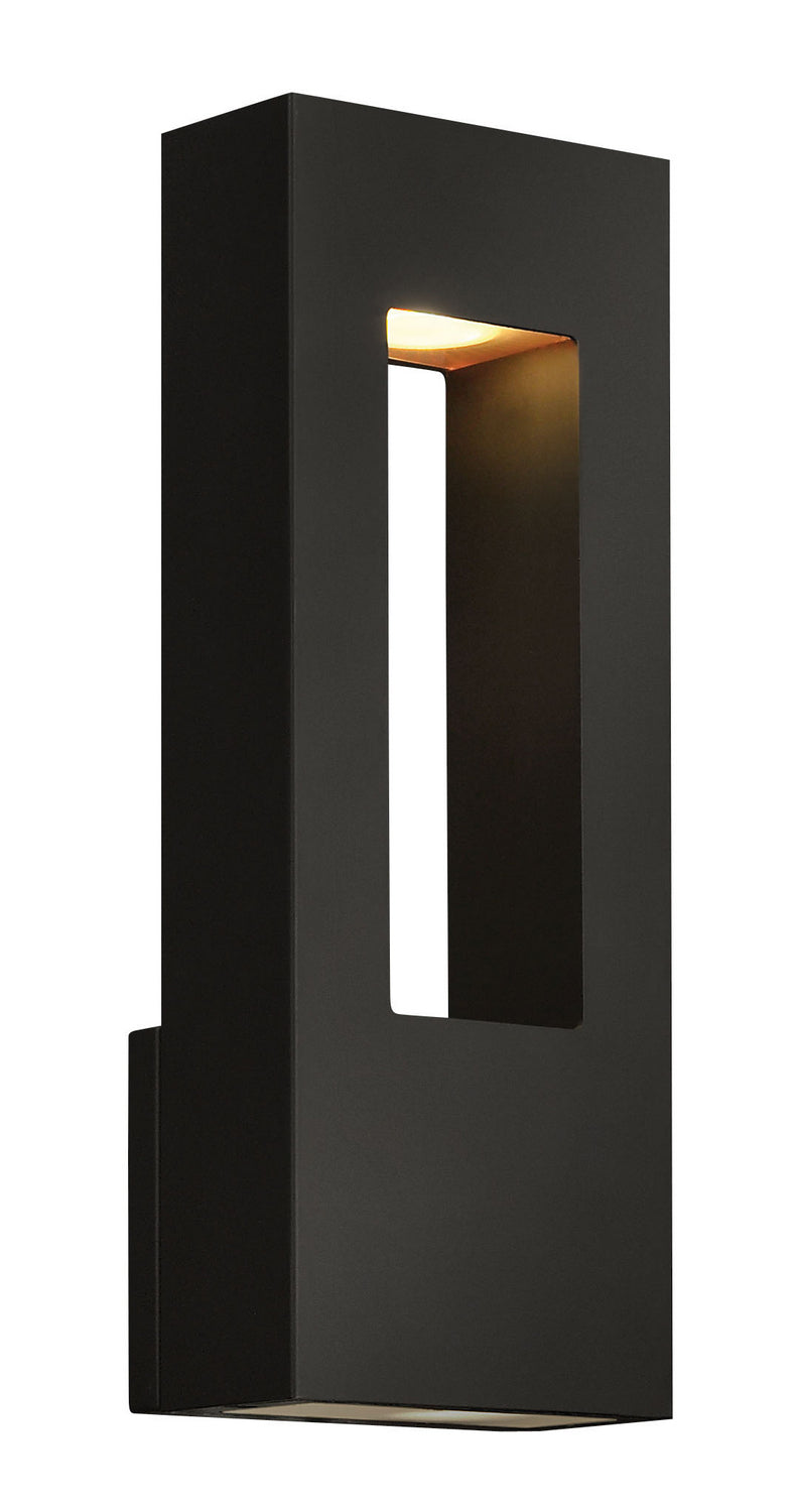 Atlantis LED Wall Mount in Satin Black