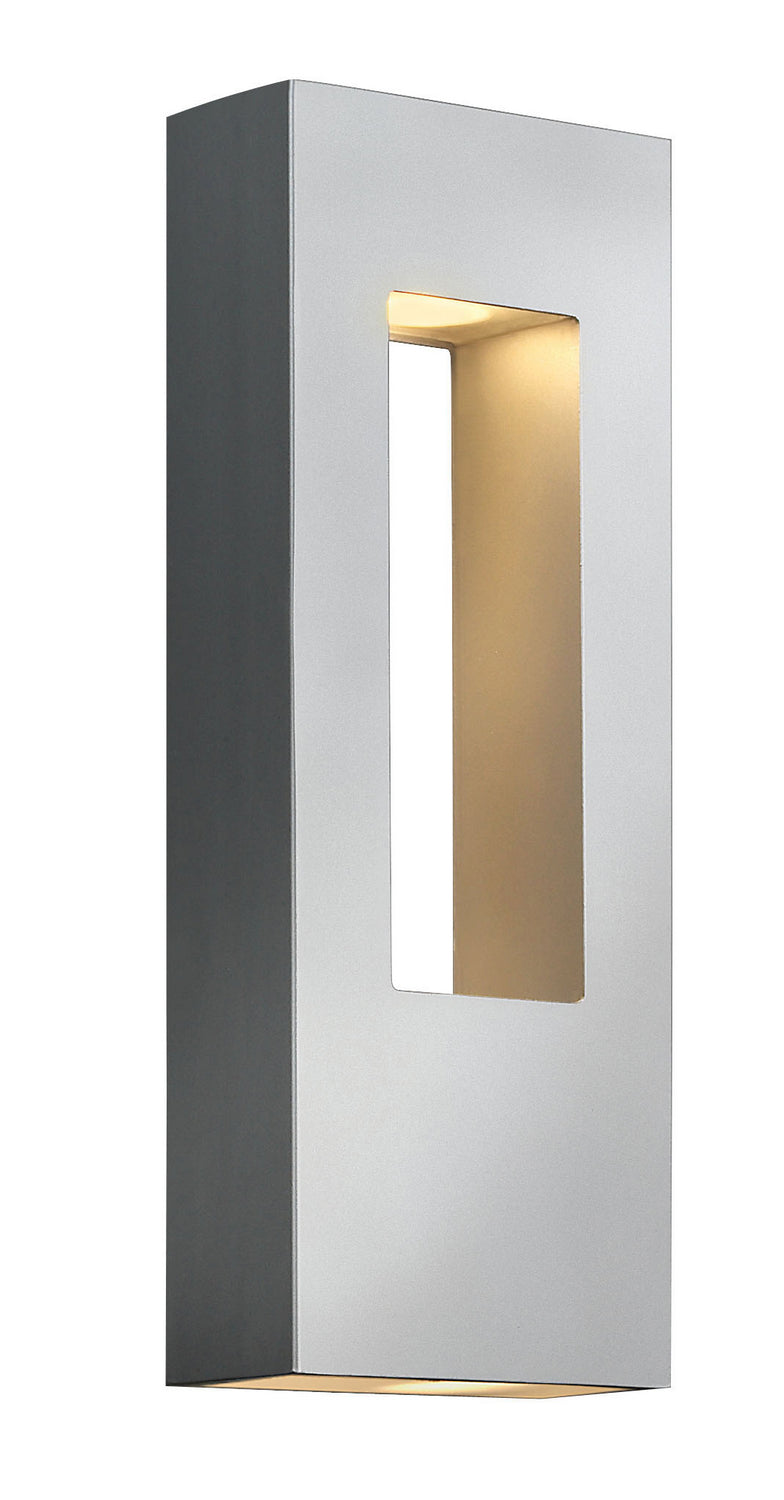 Atlantis LED Wall Mount in Titanium