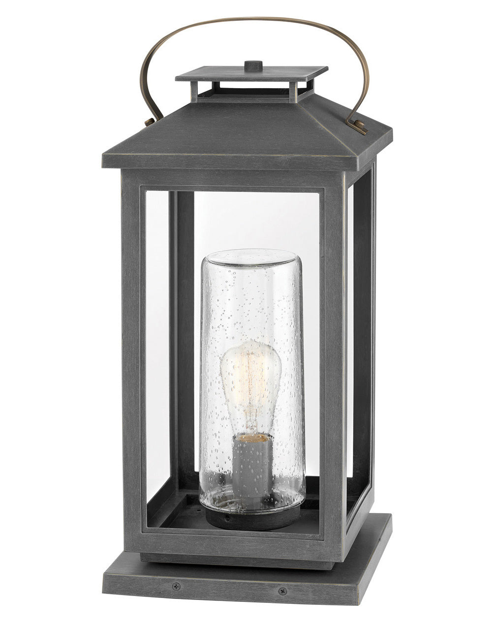 Atwater LED Pier Mount in Ash Bronze