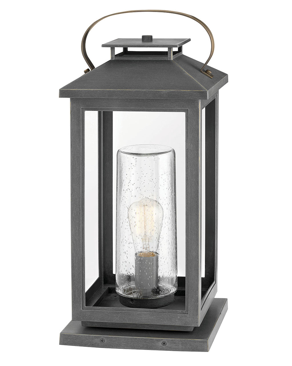 Atwater LED Pier Mount in Ash Bronze