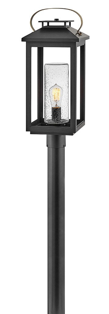 Atwater LED Post Top/ Pier Mount in Black